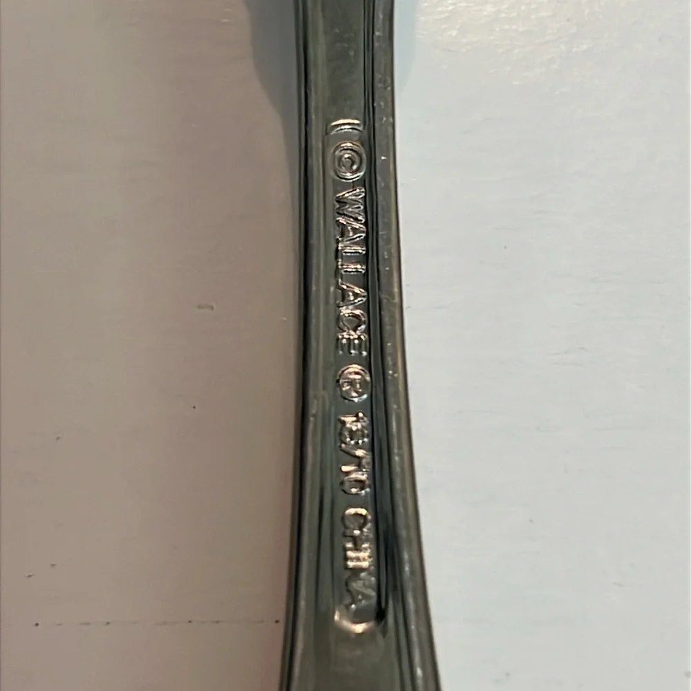 Wallace Soup Spoon 18/10 Flatware Silverware Dining